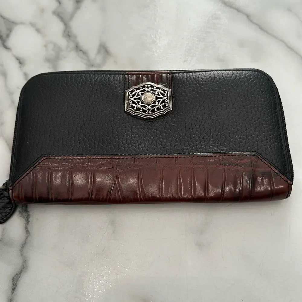 Brighton Leather Zip Around‎ Wallet